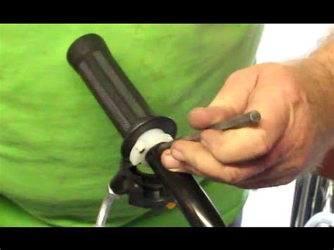 How To Replace Repair or Install Motorized Bicycle Throttle 